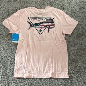 Columbia Men's Light Pink Graphic Tee